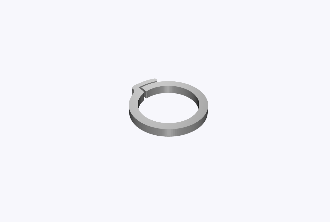 Big O Ring Keys (30) Mini Flexible Loop