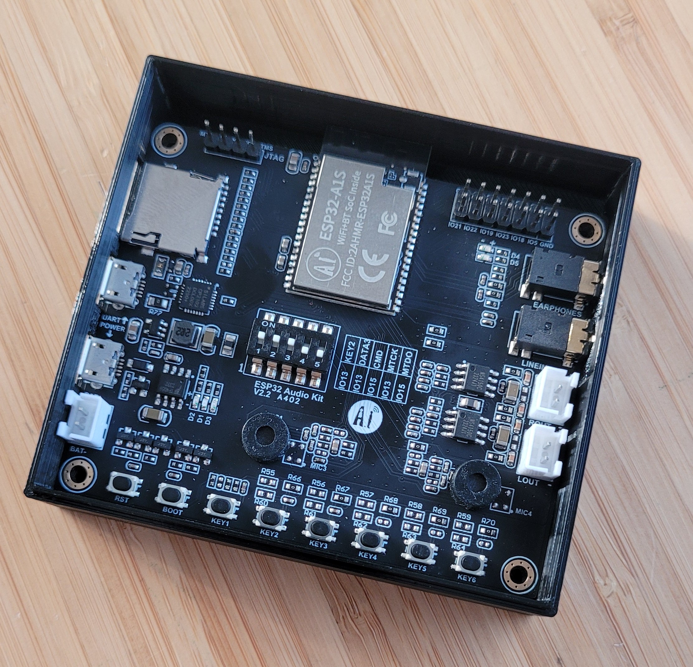 Esp32 audio kit v2 2 housing by sten download free stl model