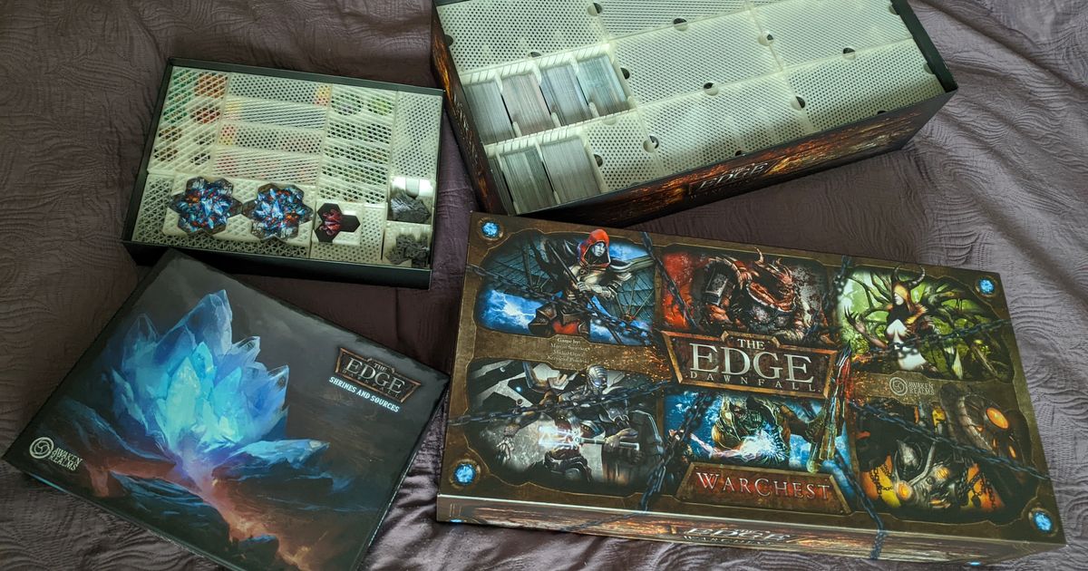 The Edge: Dawnfall Warchest + Expansions INSERT by Happy.D | Download ...