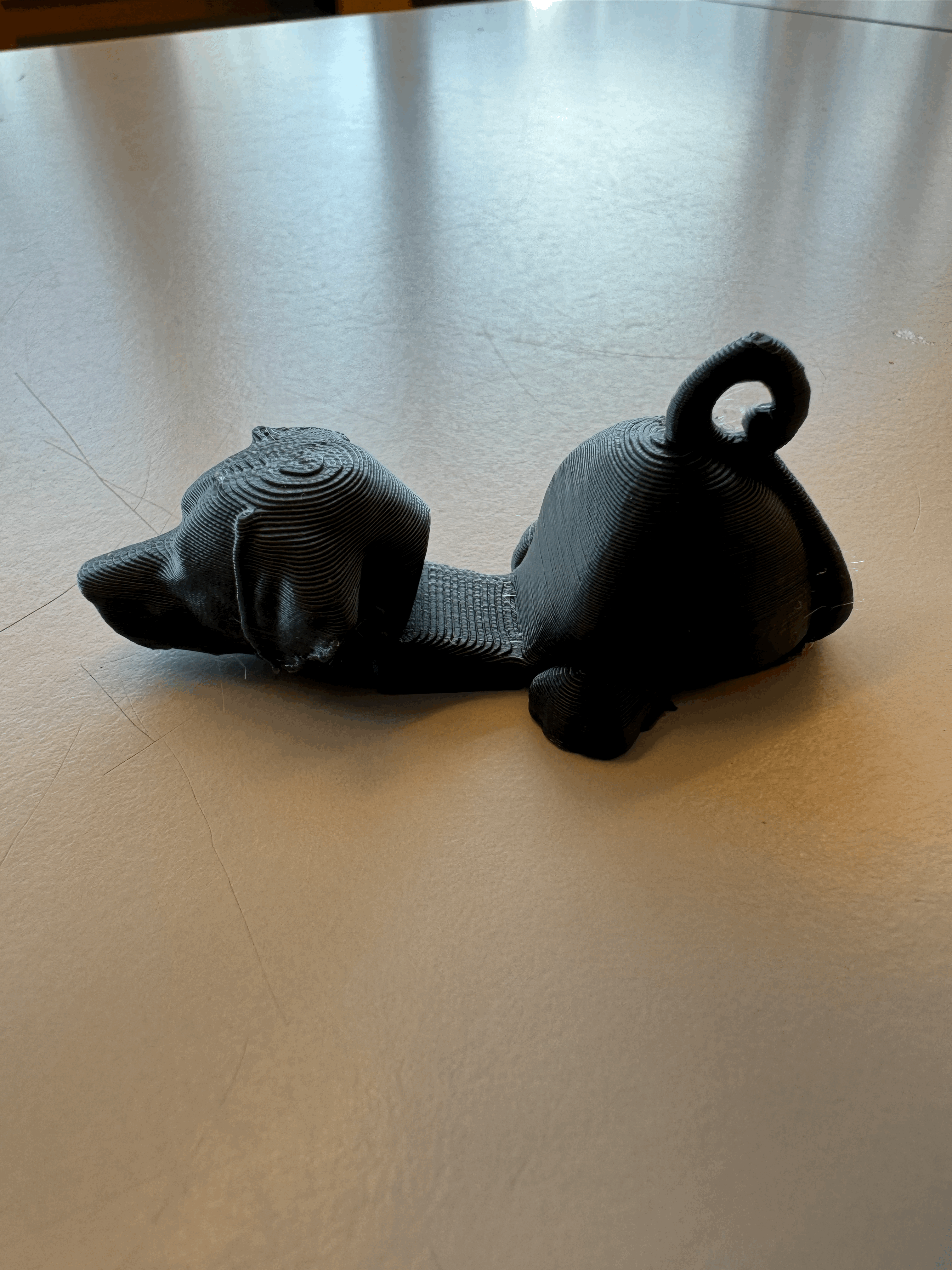 Keychain labrador phone stand