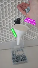 Funnel for Screwiverse / Honeycomb Storage Wall