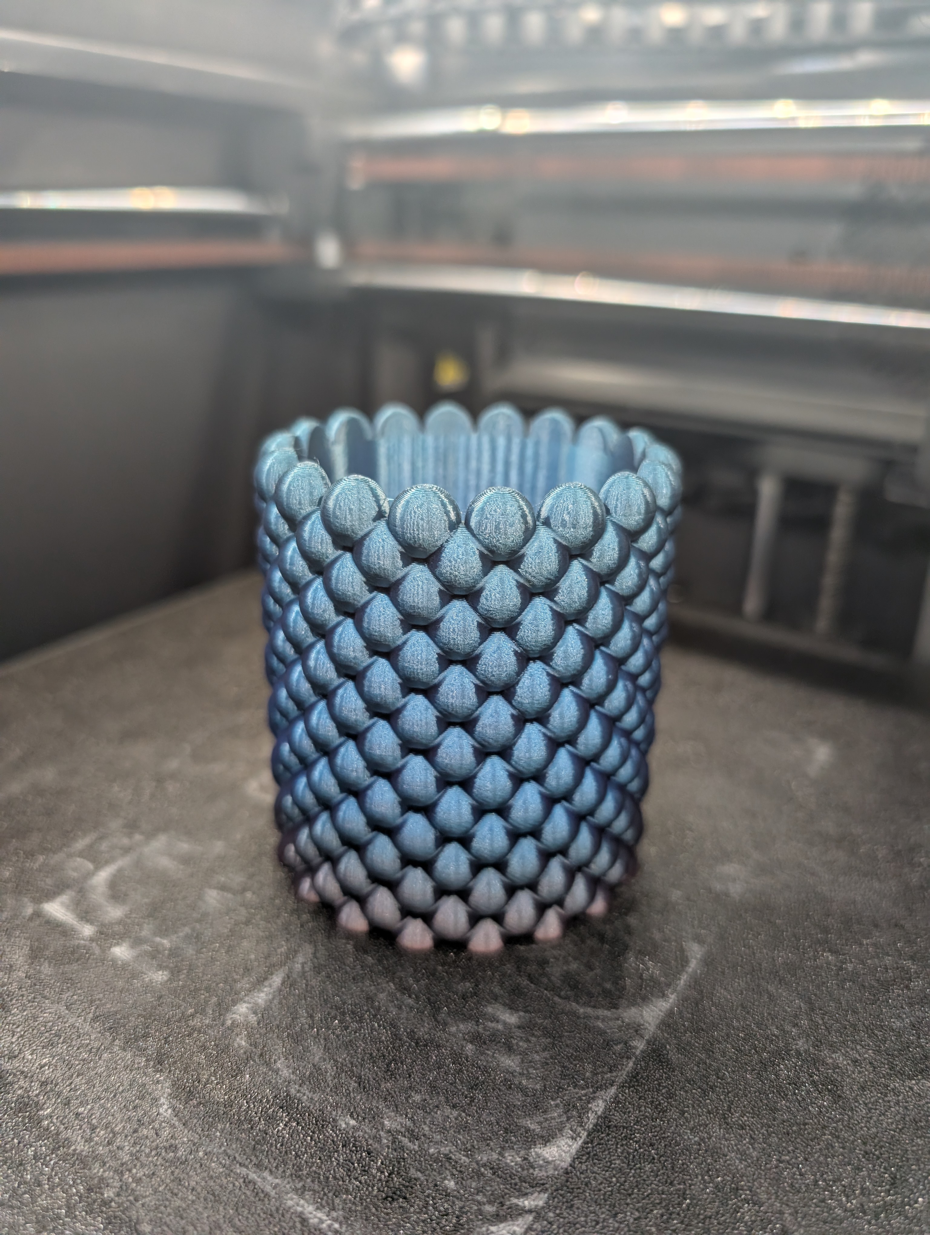 Bubble texture Pot (Vase Mode)