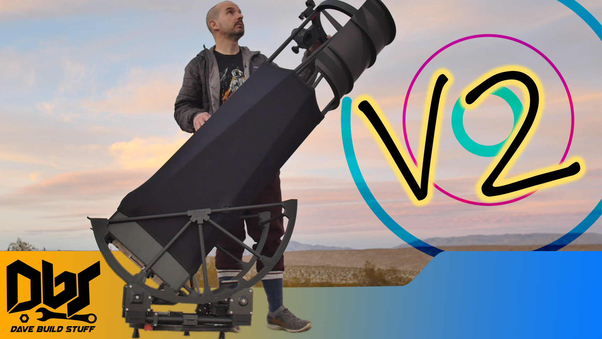 12.5 Inch Dobsonian Telescope | Carbon Fiber | V2