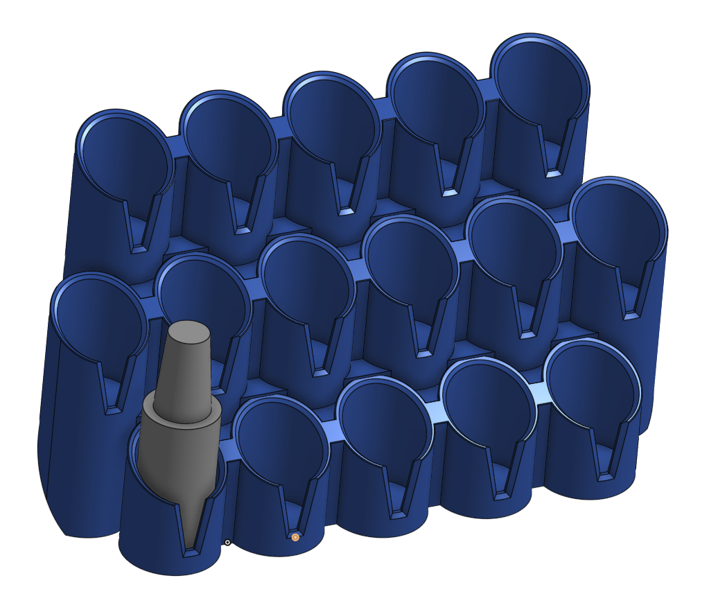 Paint Rack for IKEA Skadis Pegboards by Alex_Repairs Download free