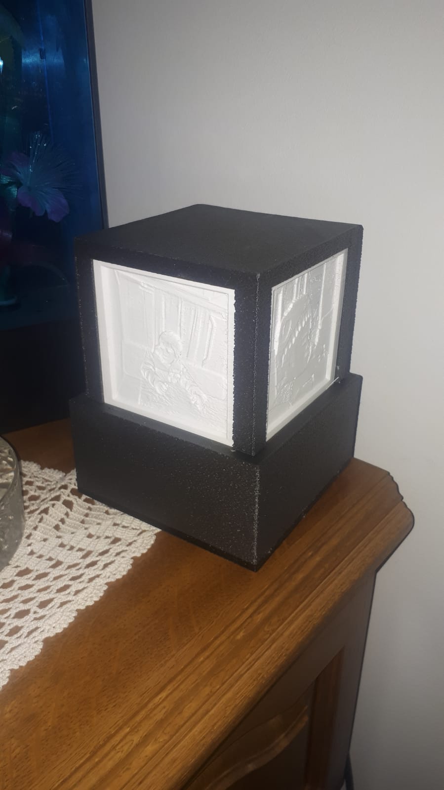 litophane lamp
