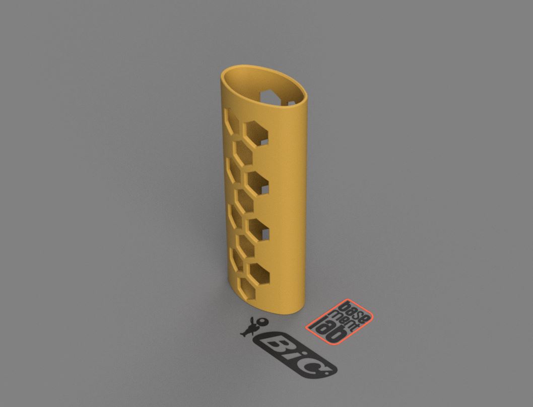 BIC Lighter Cover Studio 1 - Cover Accendino BIC por BasementLAB ...