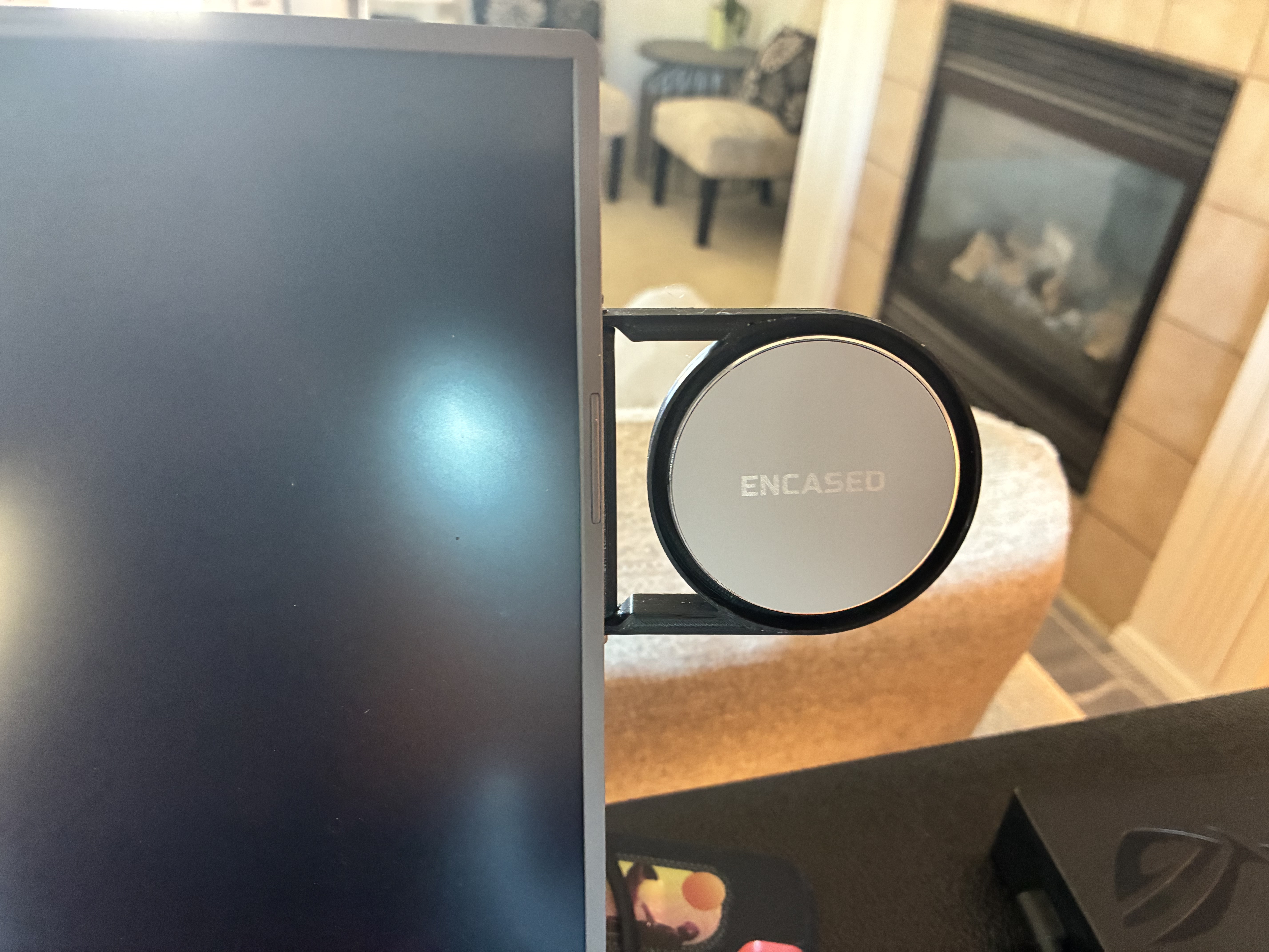 Adjustable Magnetic Phone Holder that Mounts to your Laptop or Monitor
