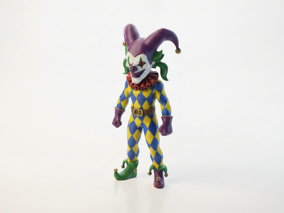 Joker Figurine DC Comics Villain 3D Printable