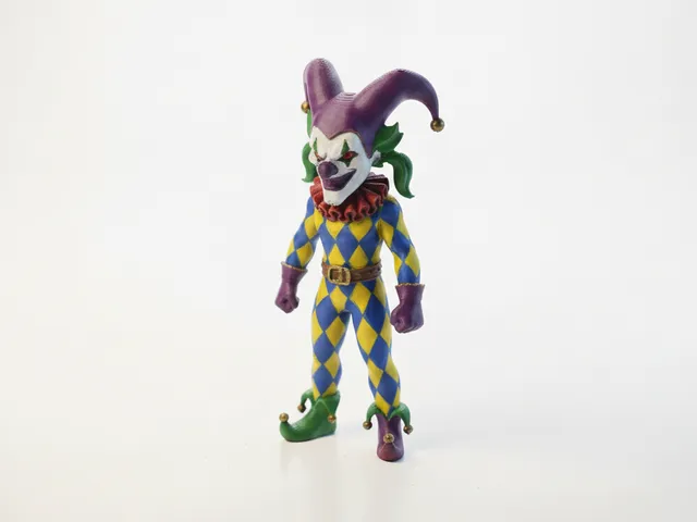 Joker Figurine DC Comics Villain 3D Printable