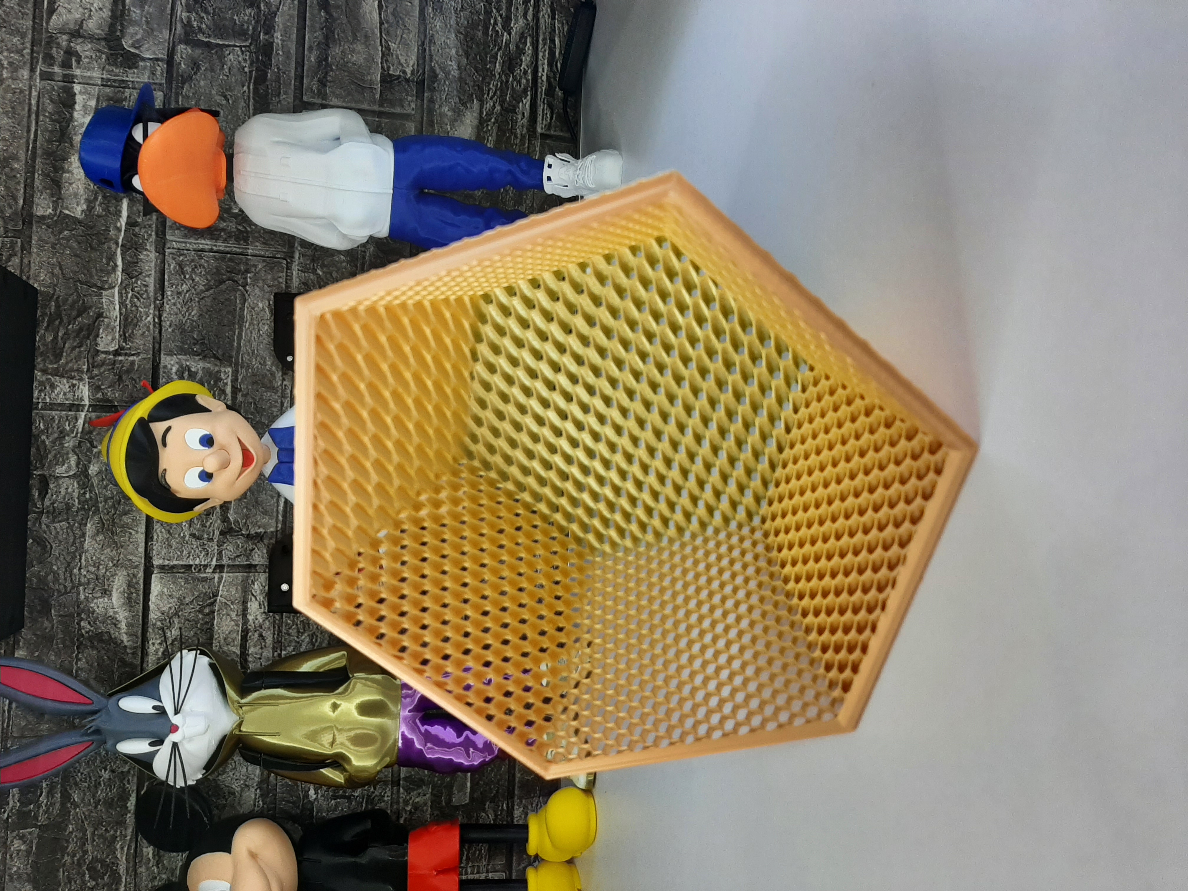 honeycomb hexagonal bowl — miniatura 4