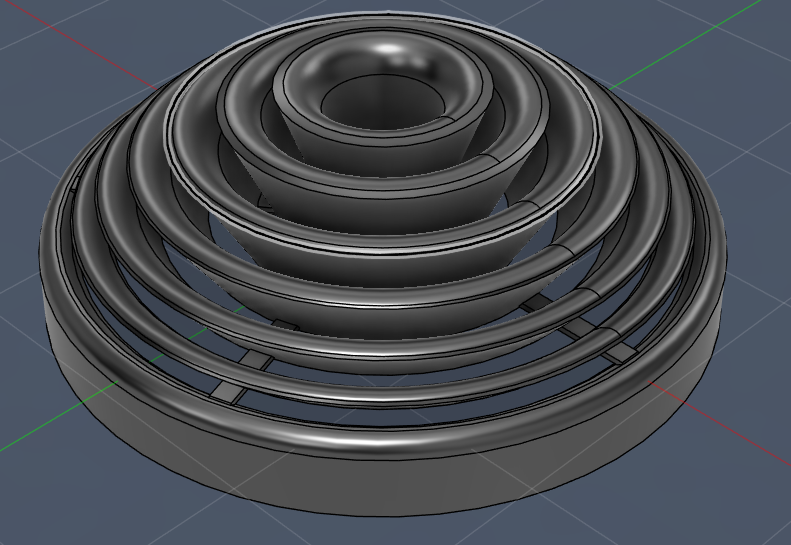 Round duct for Enclosure heater