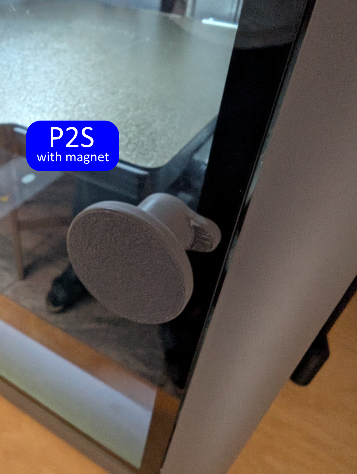 Handle for P2S with magnet