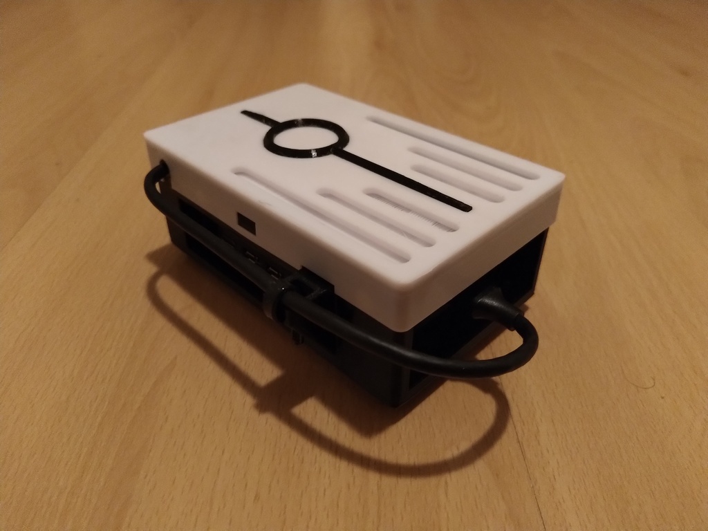 Minimalist Raspberry Pi Minimalist Raspberry PI 4 case with 2.5
