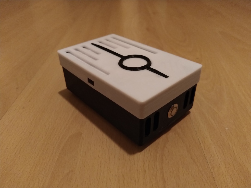 Minimalist Raspberry Pi Minimalist Raspberry PI 4 case with 2.5