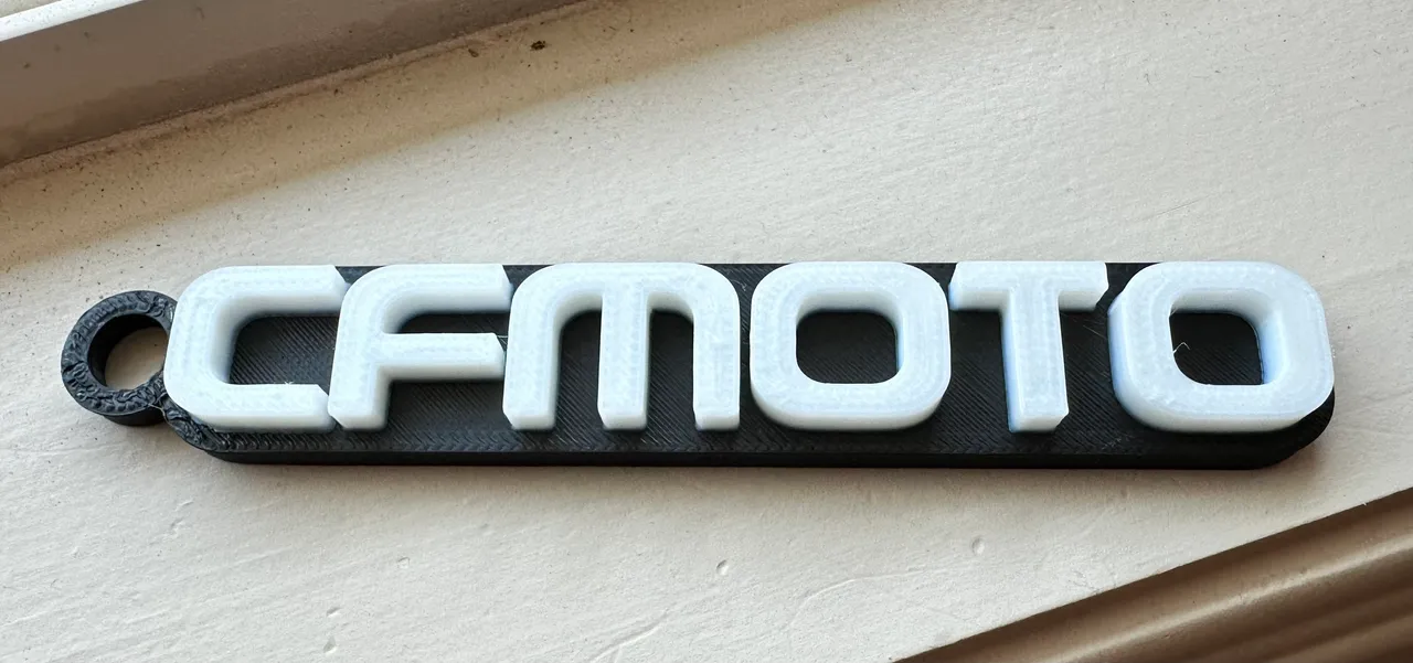 CF Moto keychain by MKLand | Download free STL model | Printables.com
