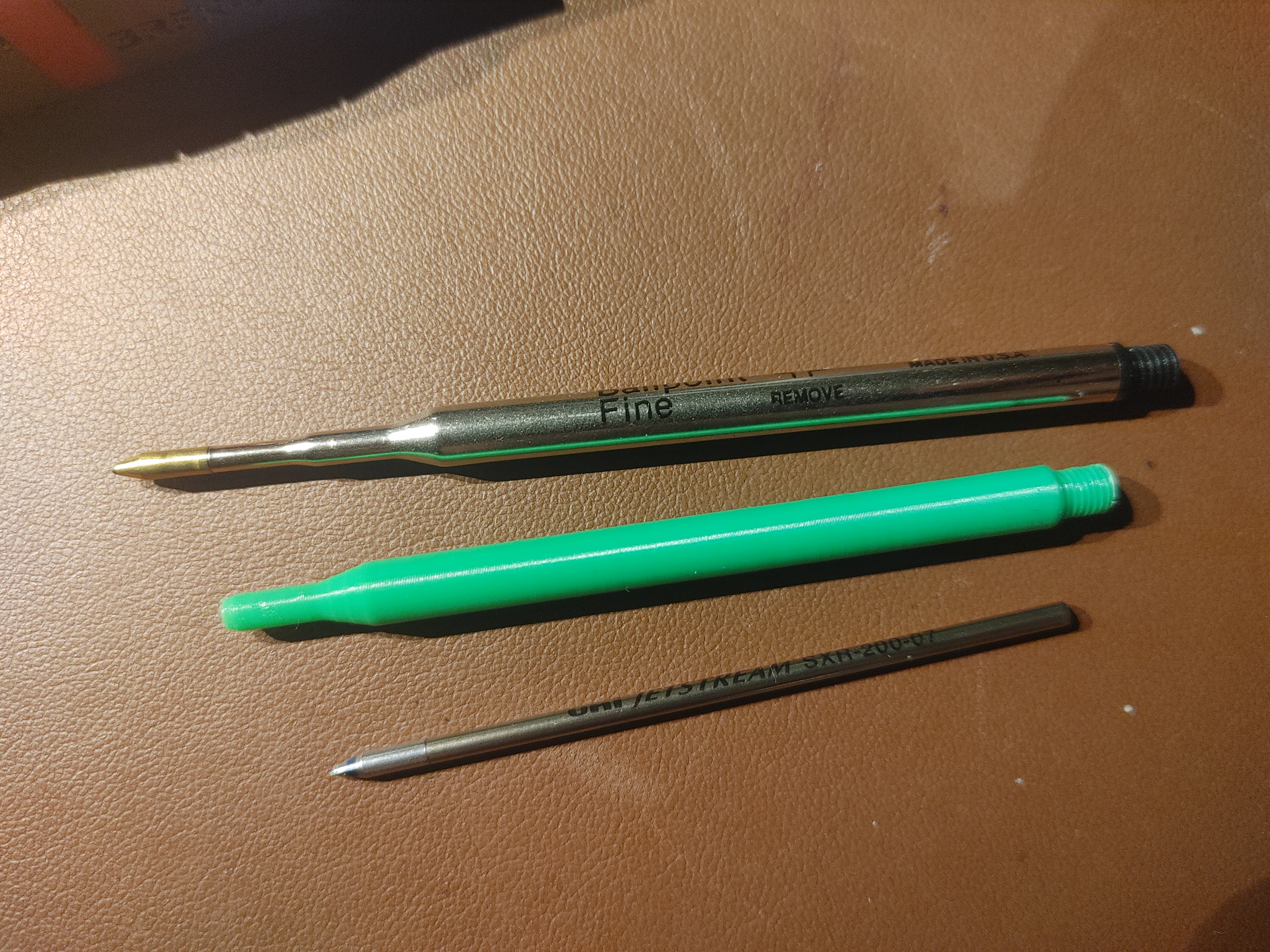 D1 to Sheaffer K ballpoint refill converter