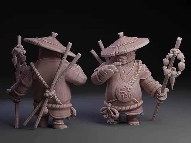 Warrior Panda
