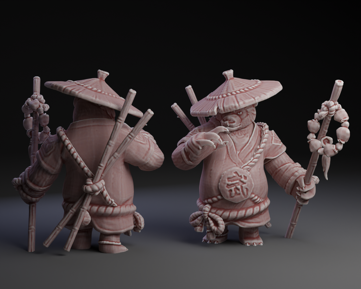 Warrior Panda