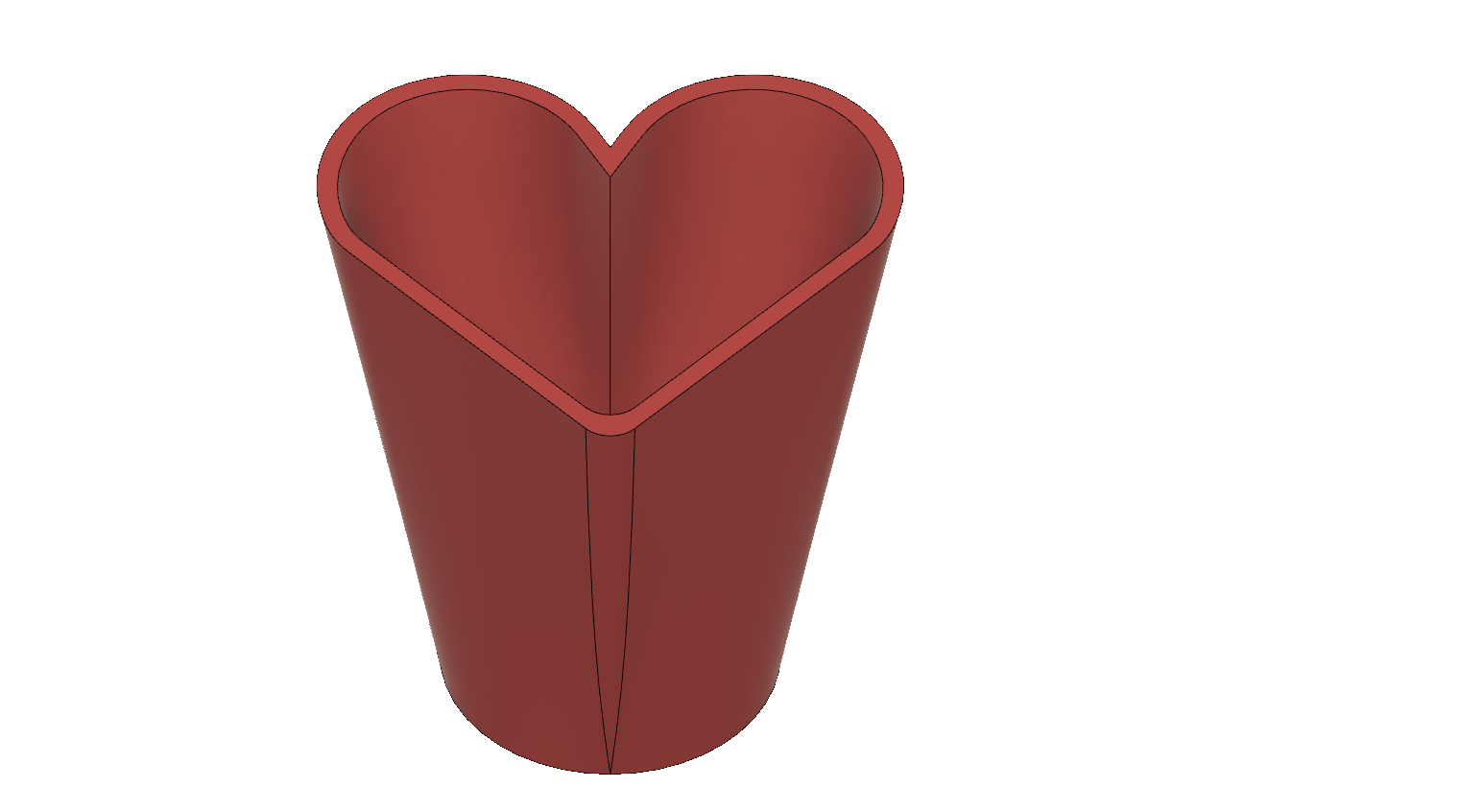 heart-shaped vase by ruimpereira | Download free STL model | Printables.com