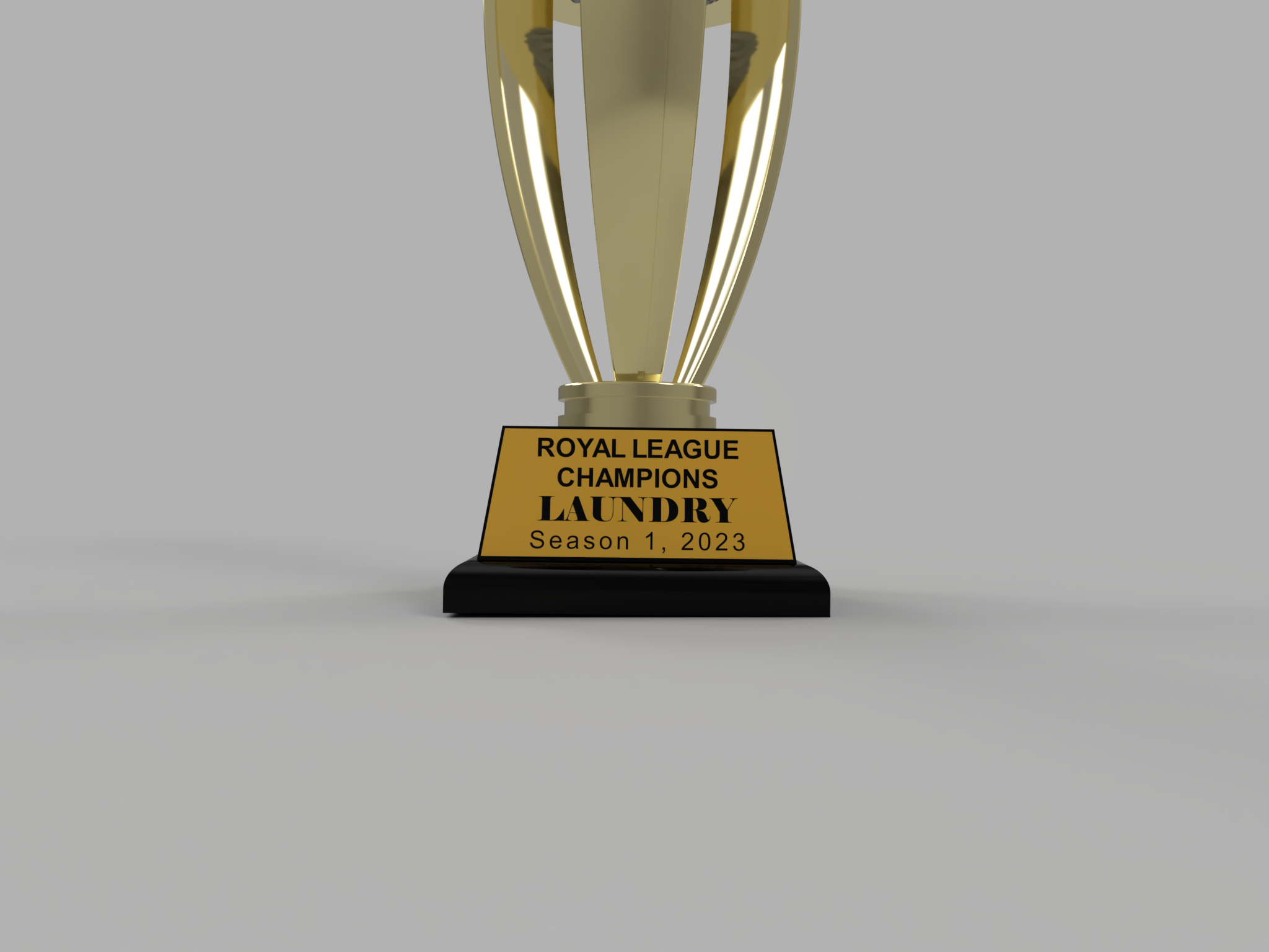 Basketball Trophy 350mm Tall by Ironcat Racing | Download free STL