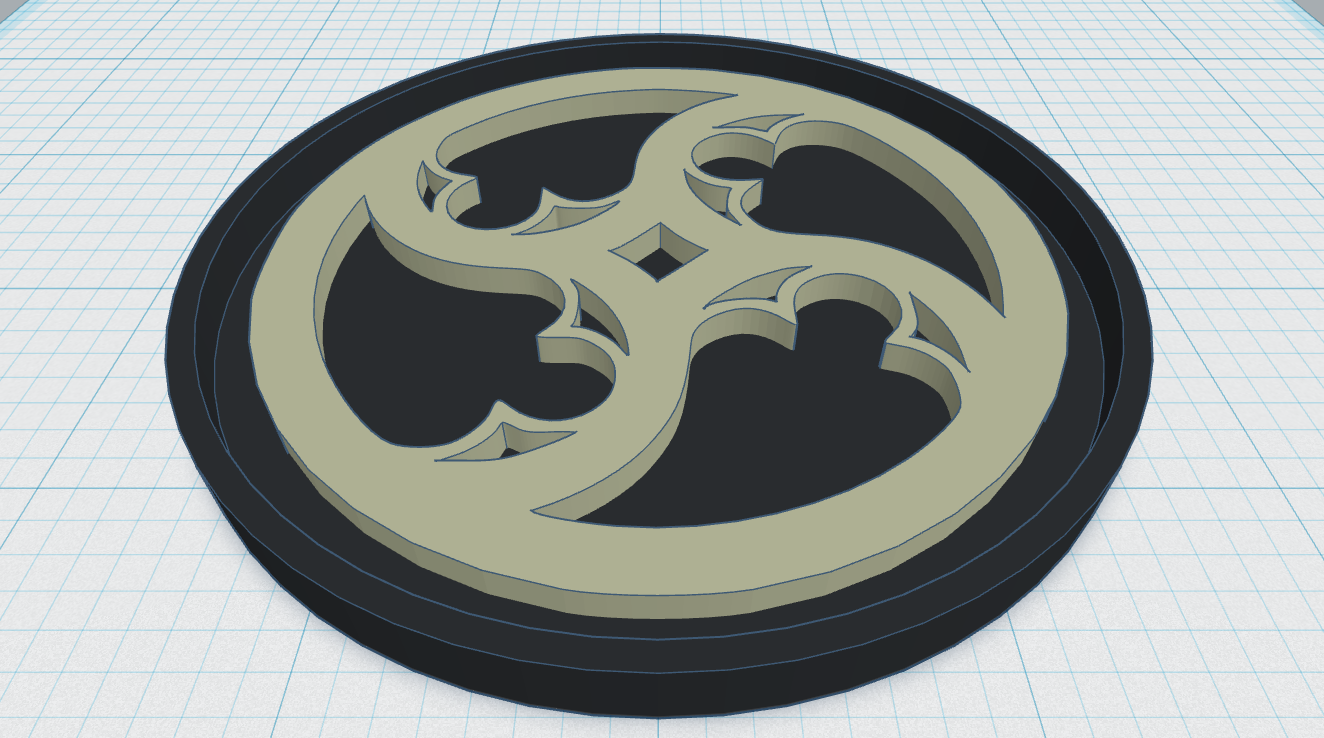 Gothic Rose Window Coaster 4