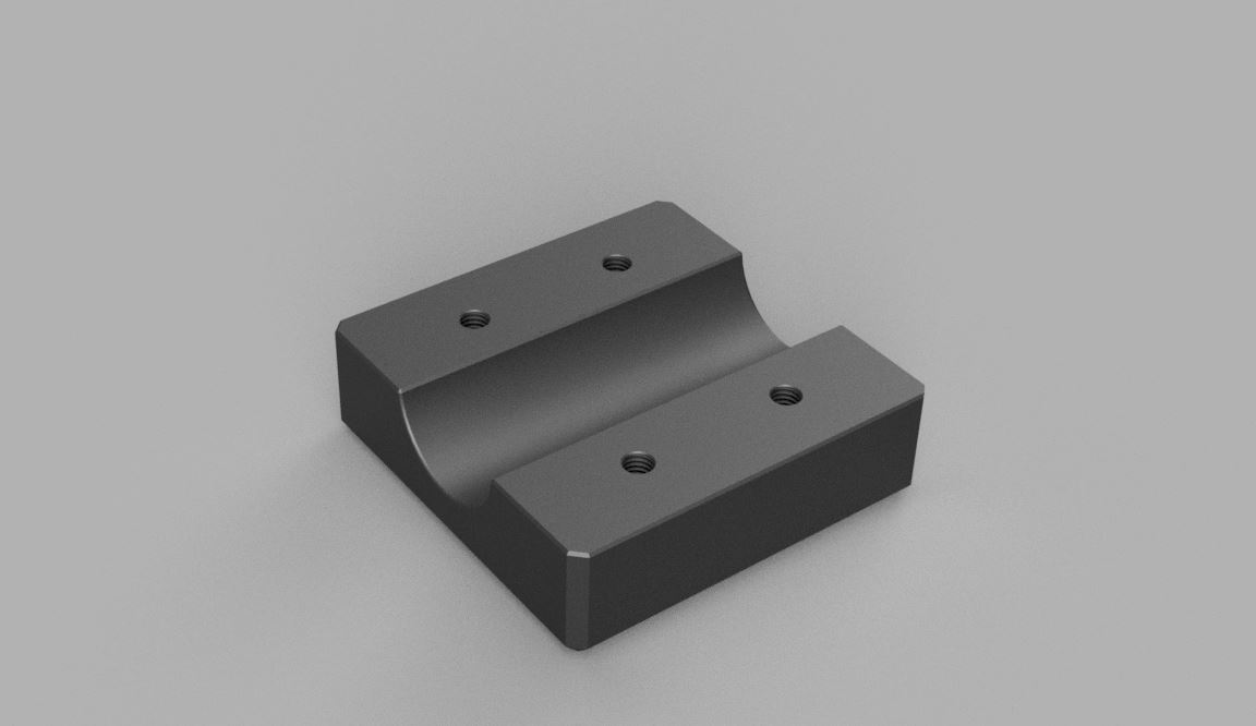 Customizable GPS/Devices Holder Bar Clamp for 22 mm Bar by BasementLAB