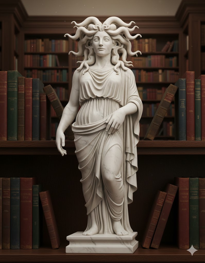 Medusa statue