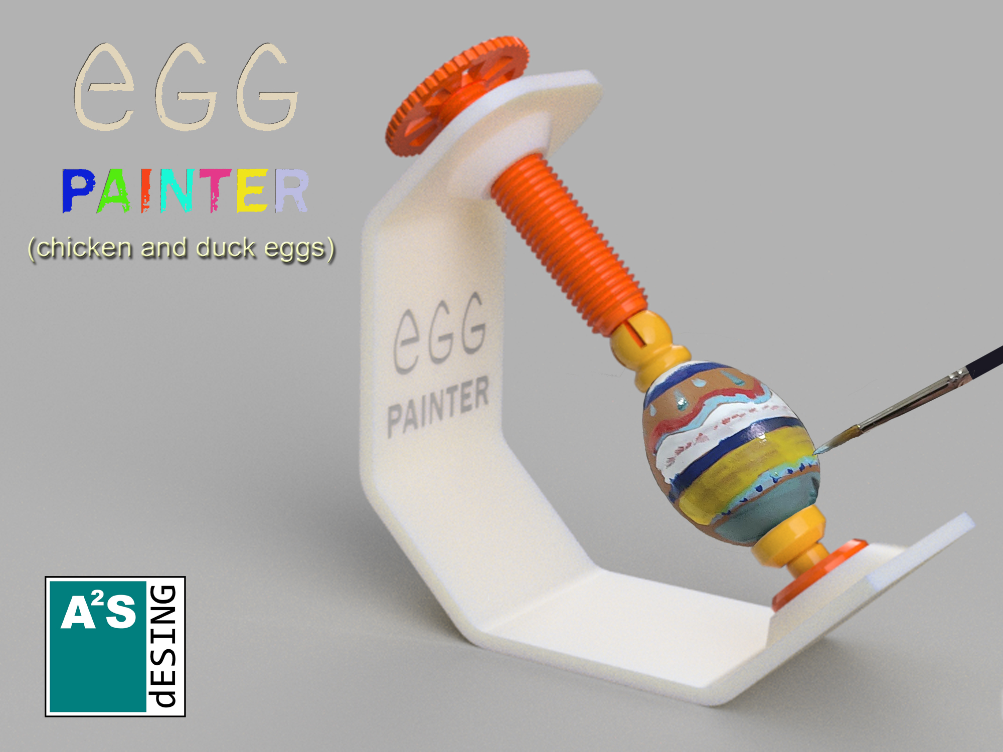 Egg Painter 3D model thumbnail