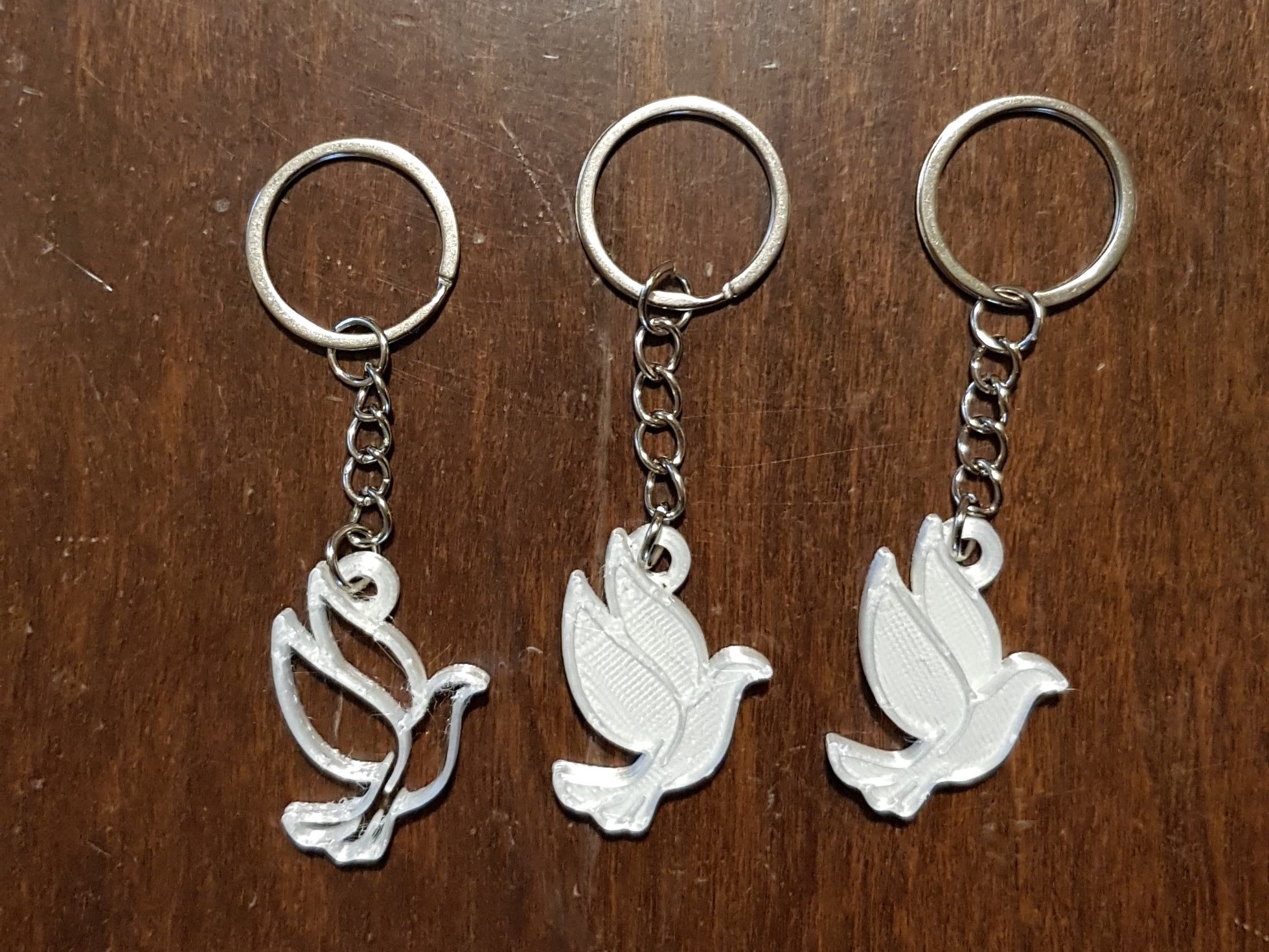 Dove Key Ring- Easter Key Ring