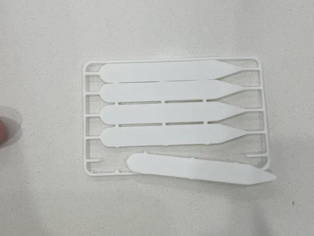 collar stays kit card standard credit card size