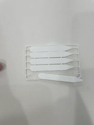 collar stays kit card standard credit card size