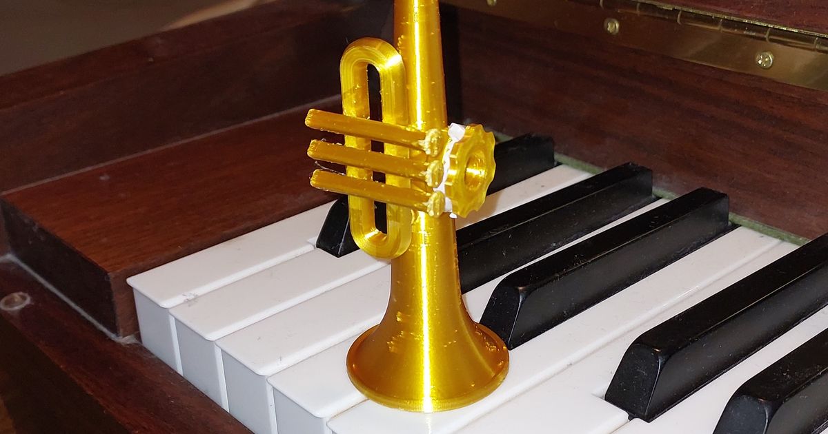 Trumpet Kazoo by Want_cookies | Download free STL model | Printables.com