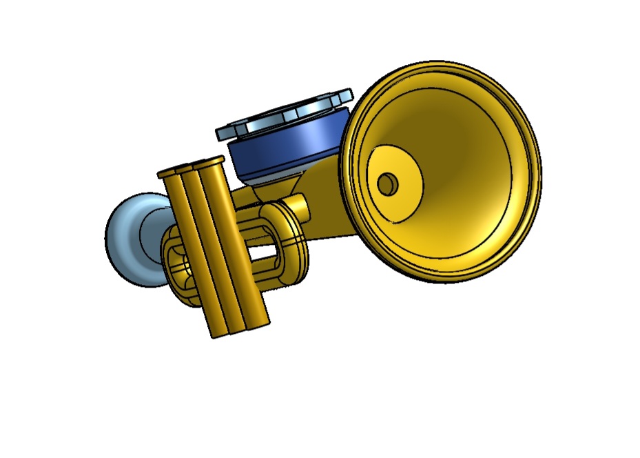 Trumpet Kazoo by Want_cookies | Download free STL model | Printables.com