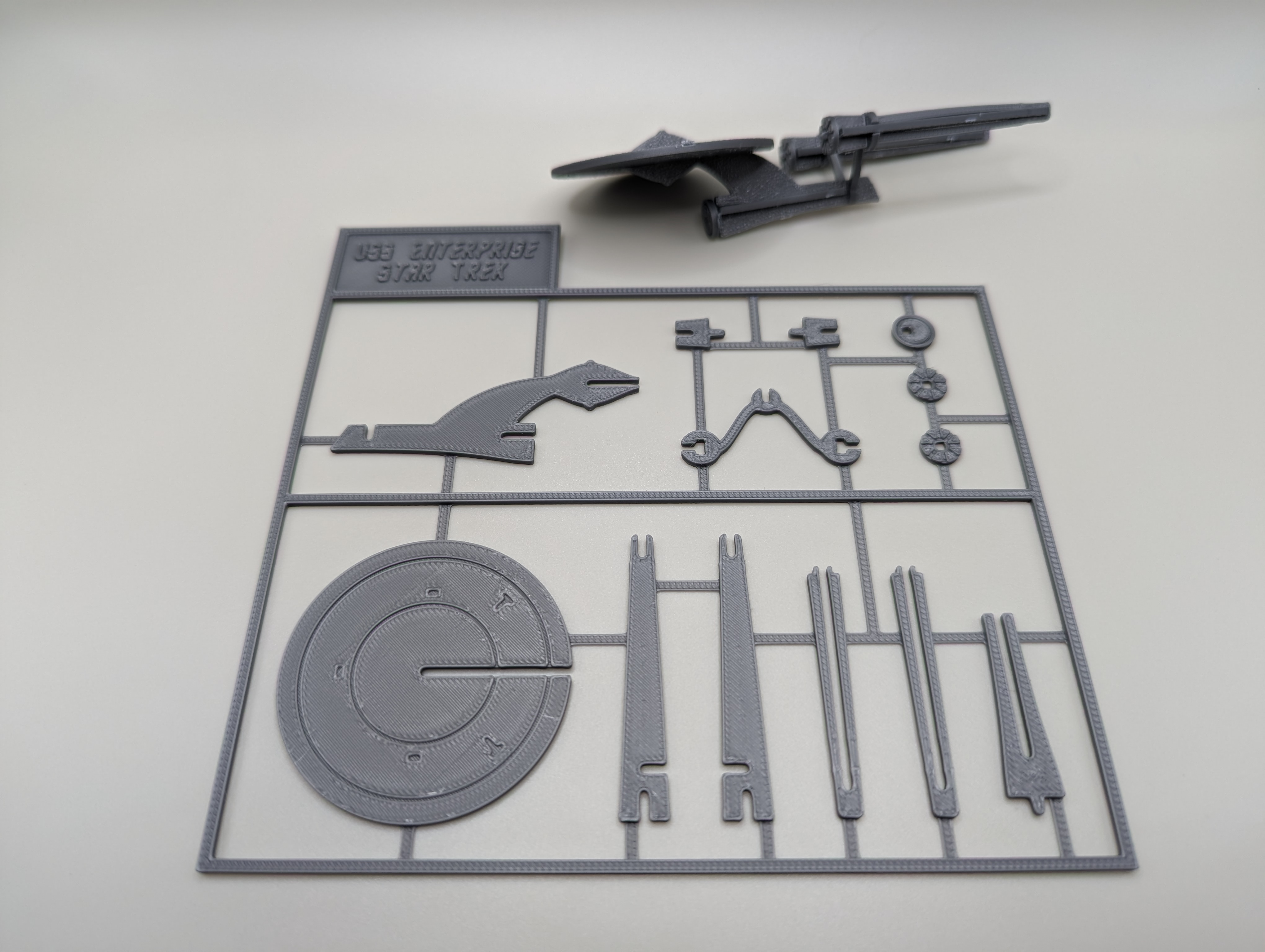 USS Enterprise Kit Card - Star Trek