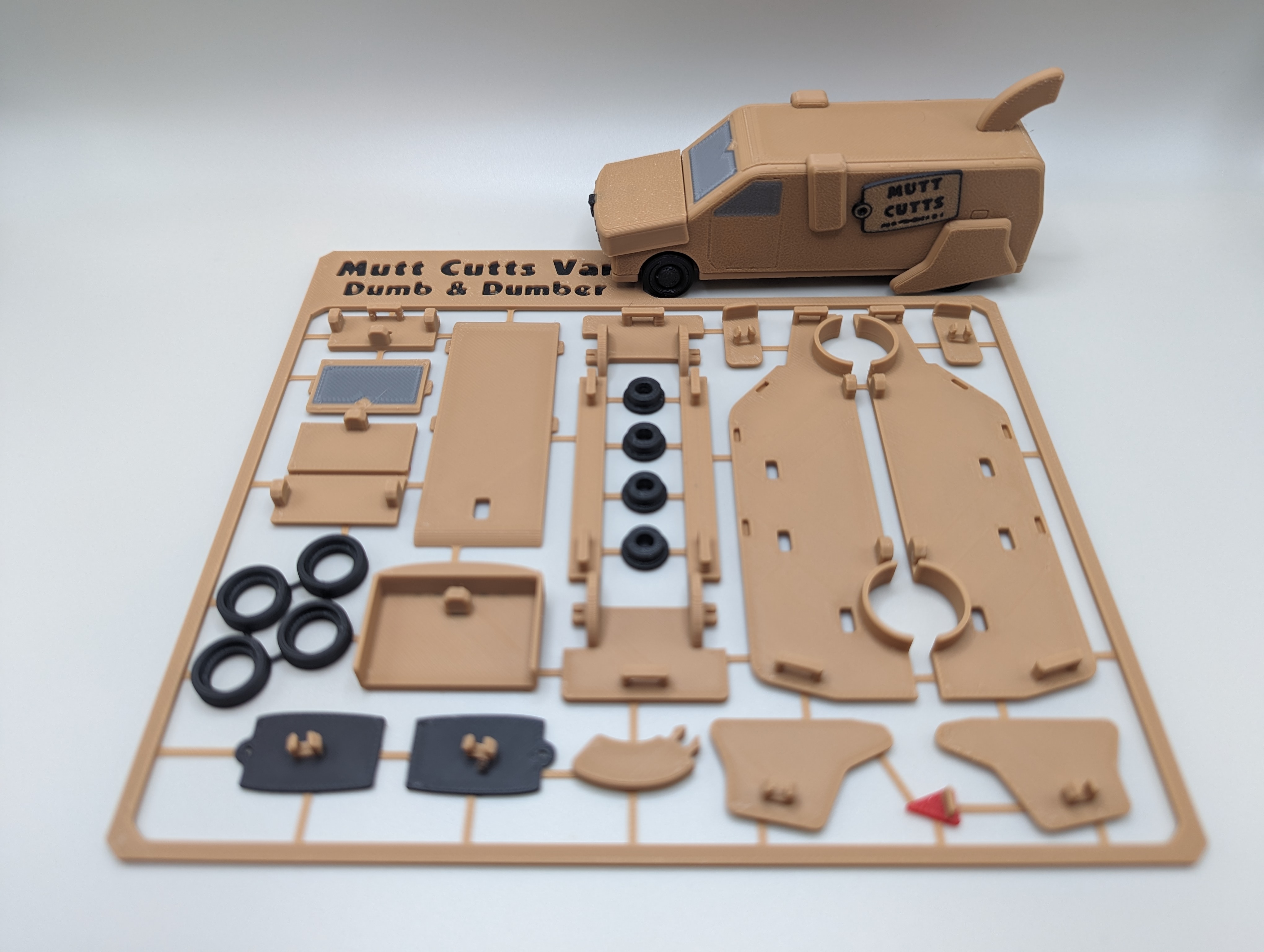 Mutt Cutts Van Kit Card - Dumb & Dumber