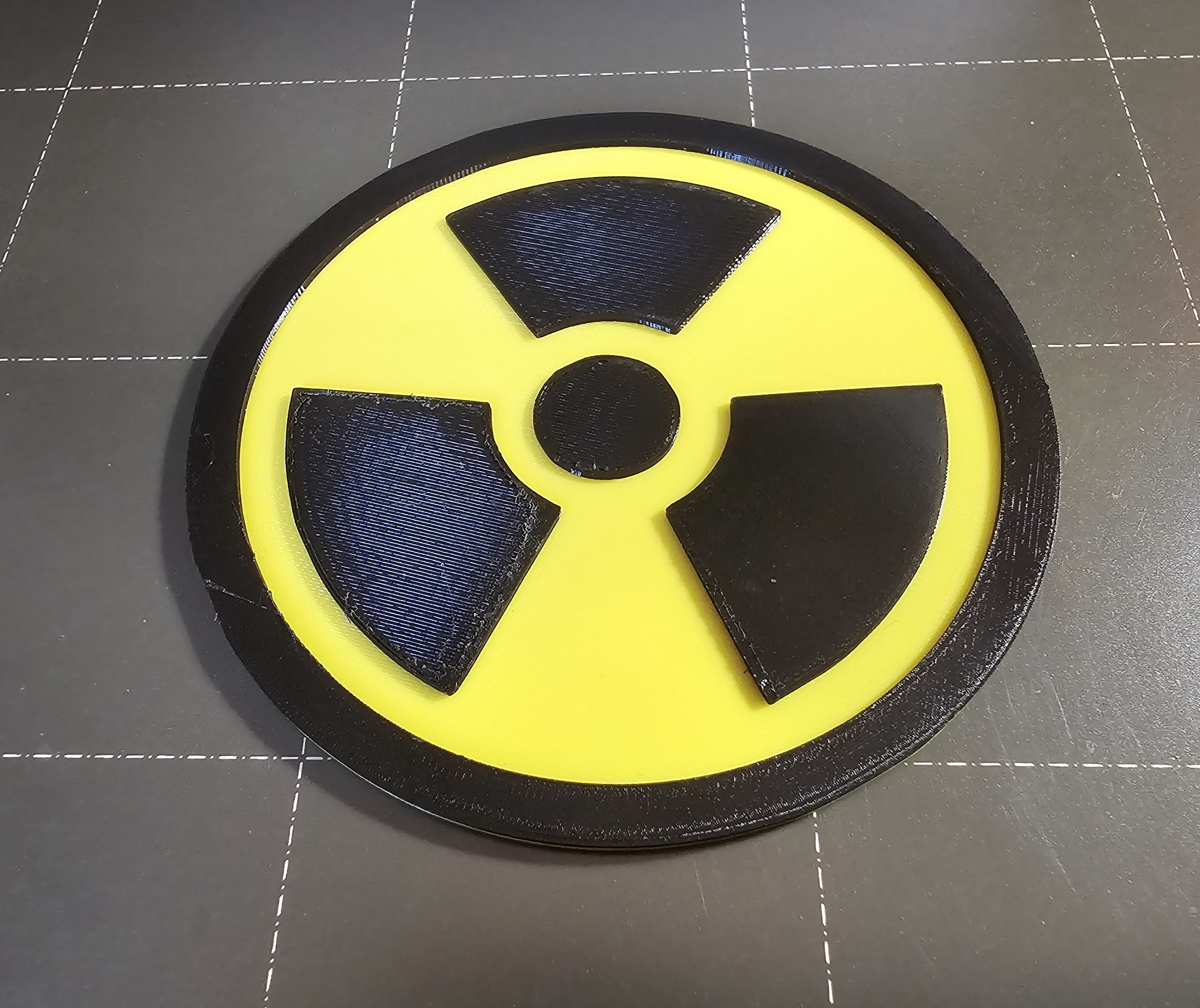 Radioactive Nuclear symbol Fallout by Benoit | Download free STL model ...