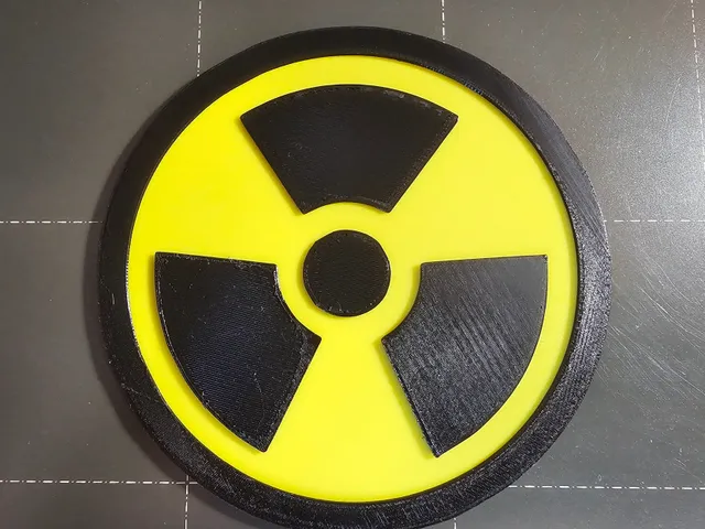 Radioactive Nuclear symbol Fallout