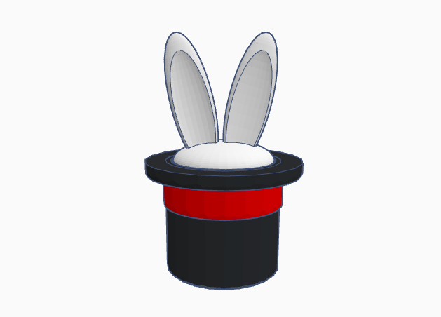 Magic Set - Removeable Rabbit Included by the 3D printers | Download ...