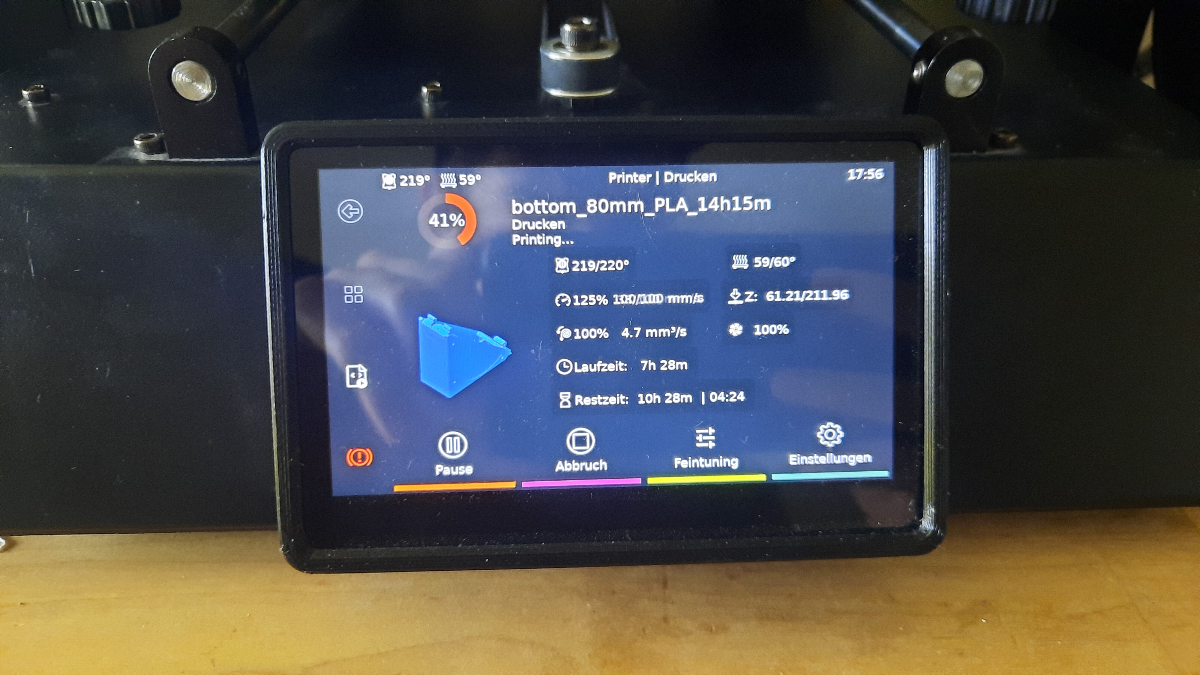 4.3inch Display mount for anycubic i3 mega