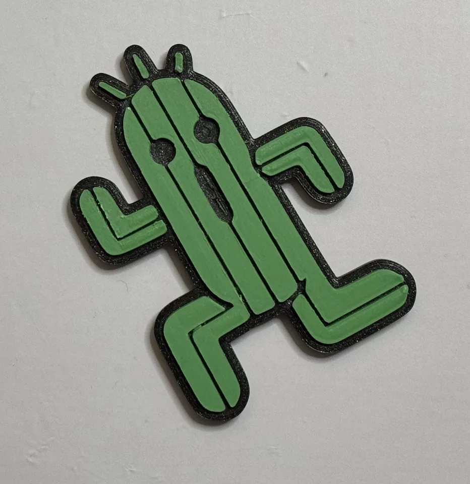 Running Cactus Man by Xenofiber | Download free STL model | Printables.com