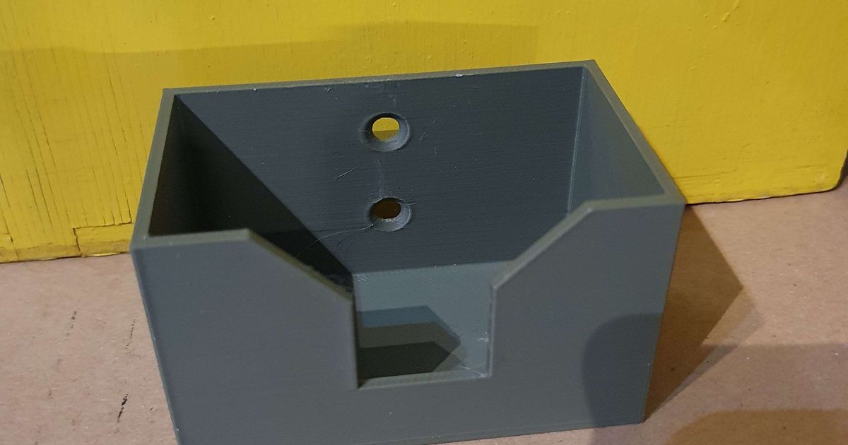 Tape Measure wall Bracket by Matty Lad Download free STL model