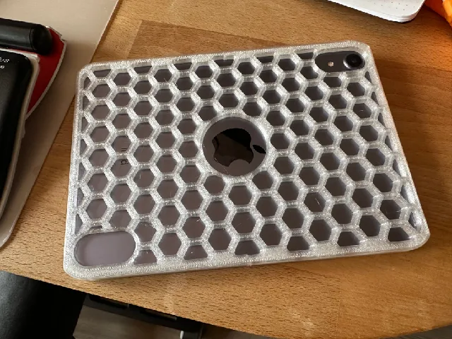 iPad Mini 6 honeycomb TPU case (snug fit)