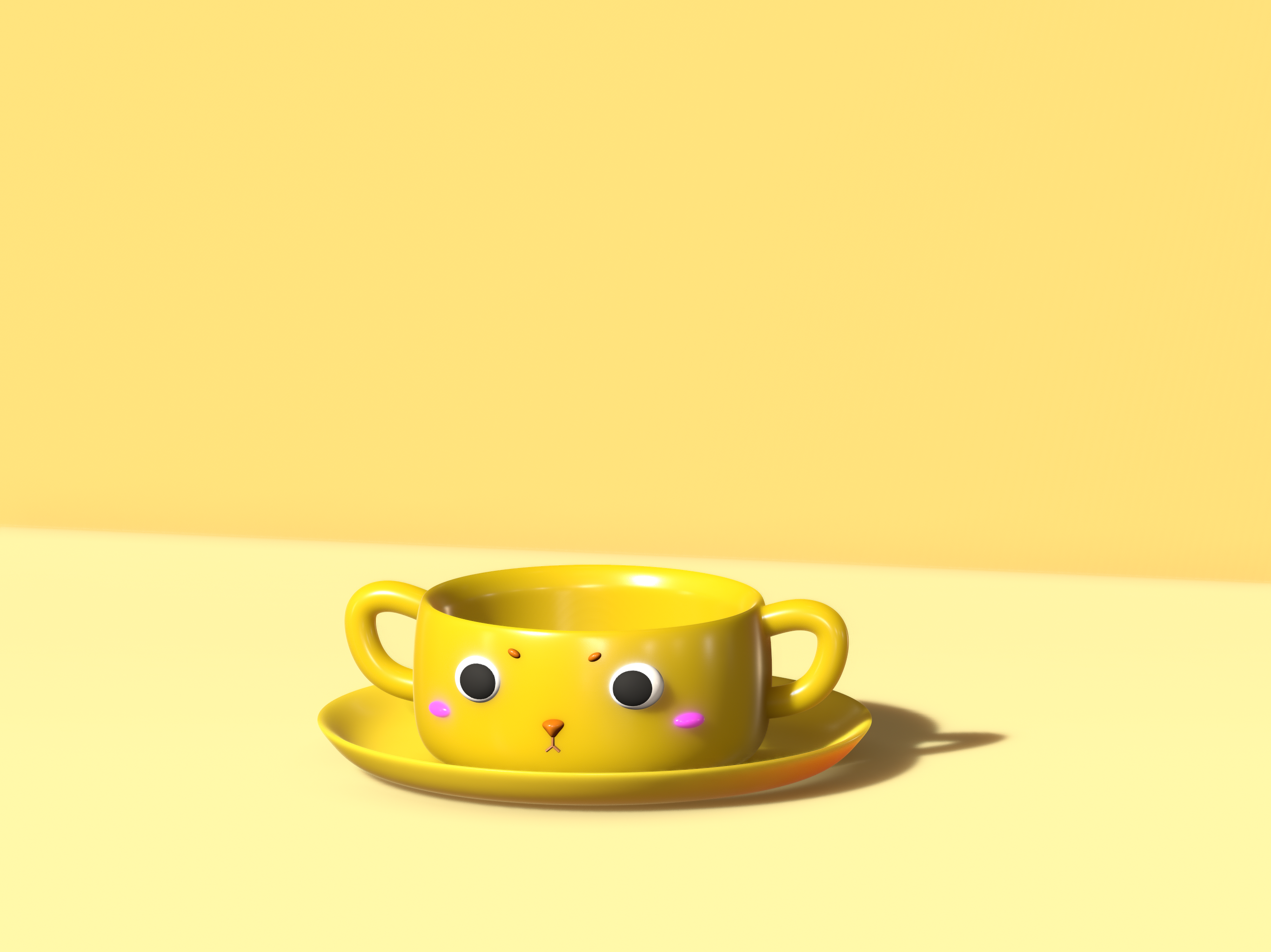Children's Toy Cup and plate