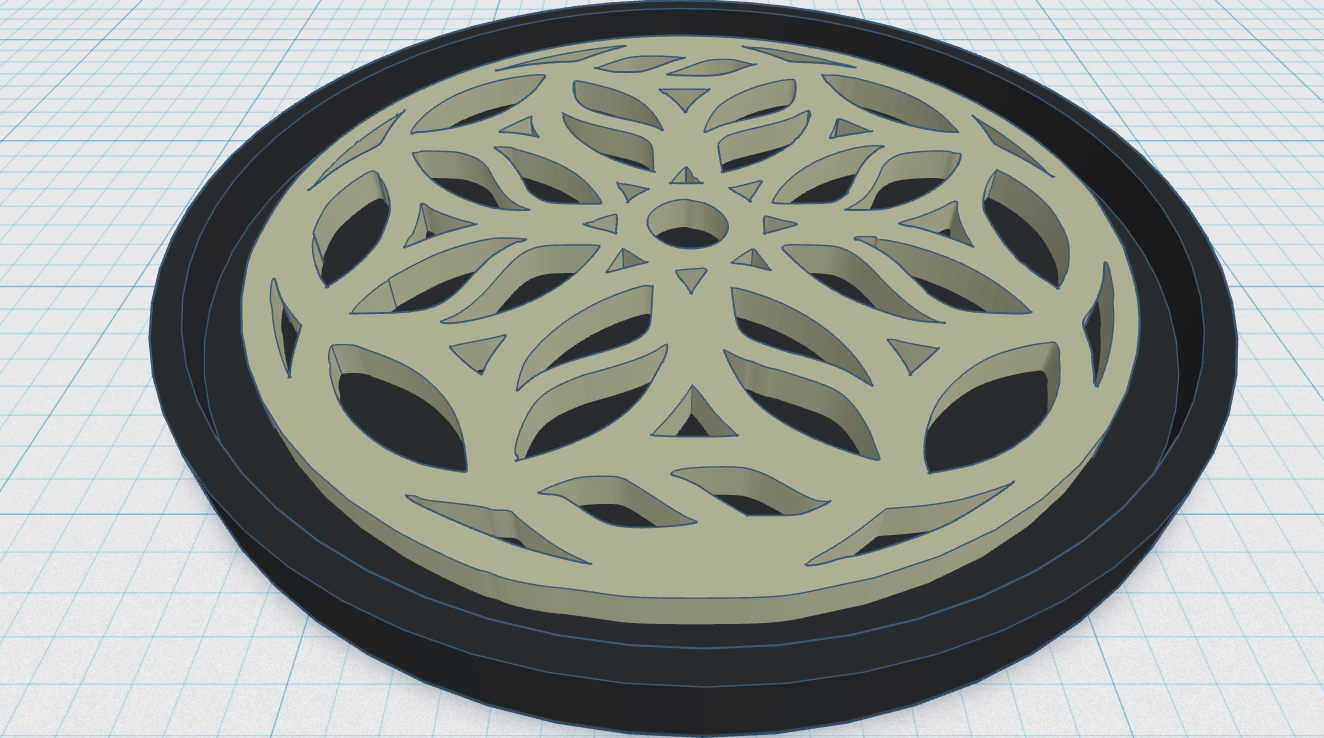 Gothic Rose Window Coaster 14