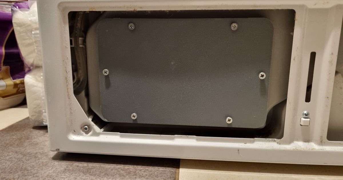 Siemens Bosch tumble dryer maintenance flap by Milu Download free STL model