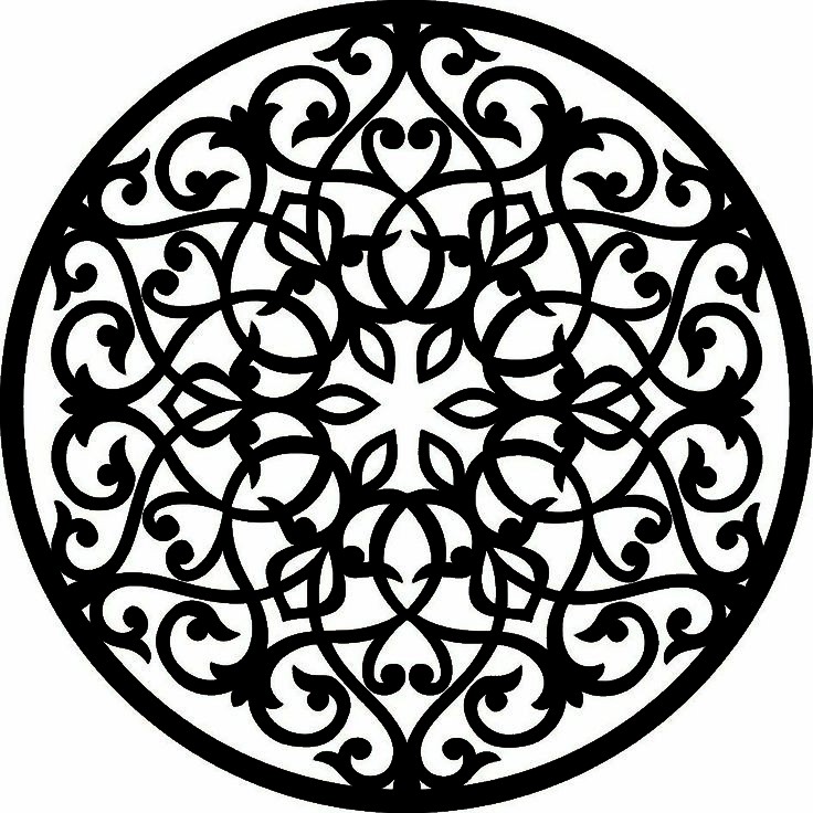 Miniatura 2 do modelo 3D Gothic Rose Window Coaster 18