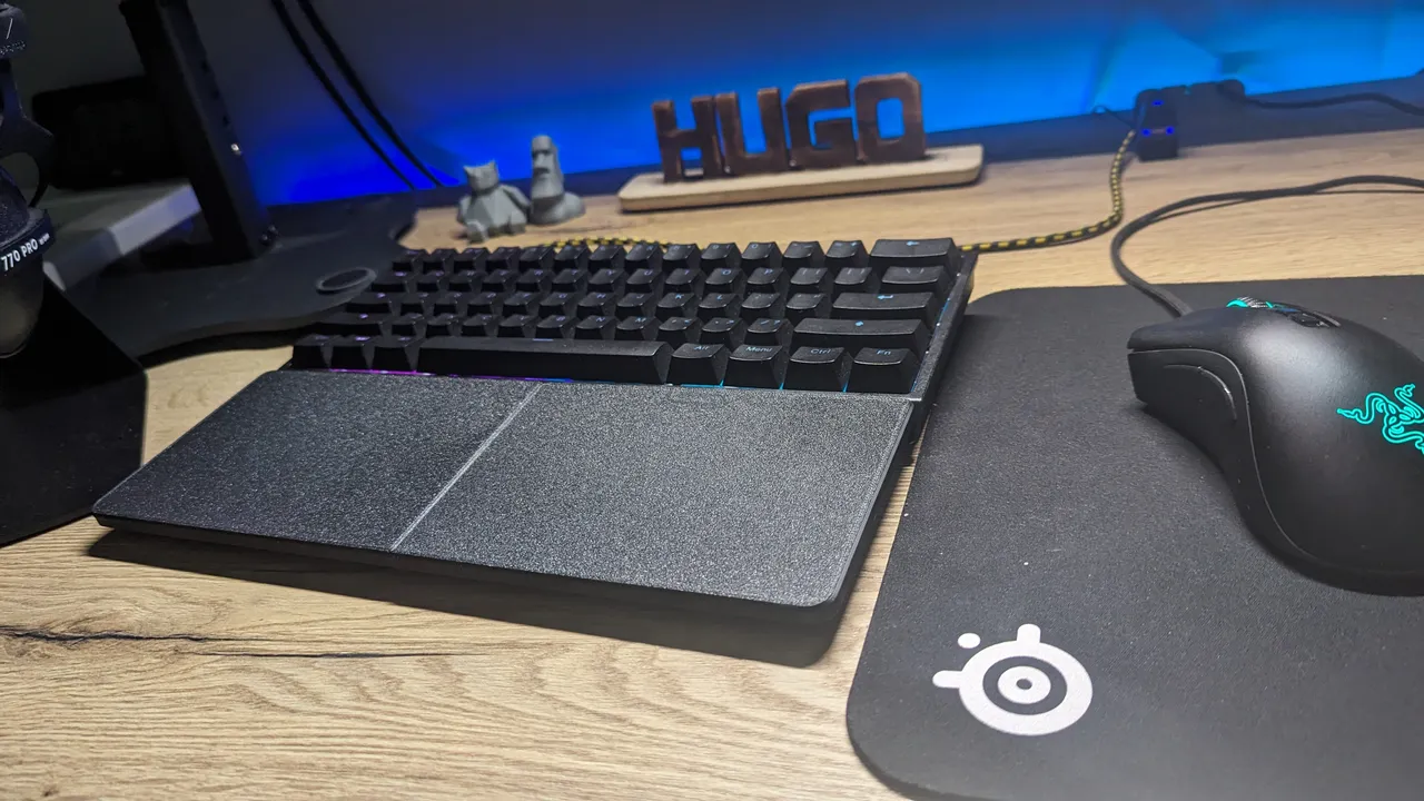 Wooting 60 HE Wrist Rest by Constantin | Download free STL
