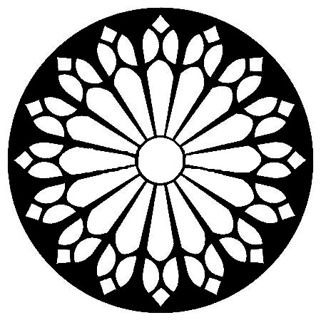 Miniatura 2 do modelo 3D Gothic Rose Window Coaster 22