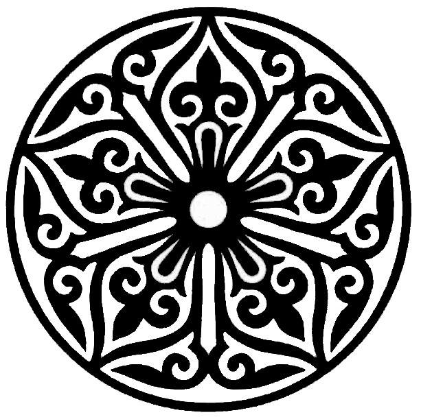 Miniatura 2 do modelo 3D Gothic Rose Window Coaster 30