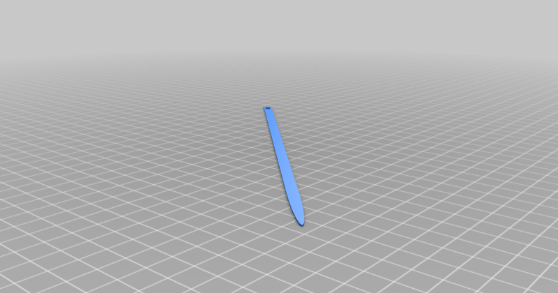 Hoodie string threader needle by CoasterCuber | Download free STL model ...